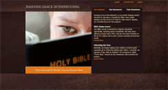 Desktop Screenshot of amazinggraceinternational.com